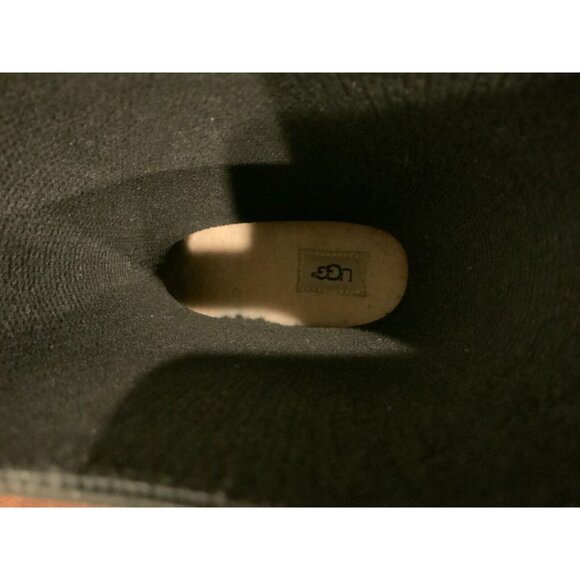 UGG Australia Black Rubber Mid-Calf Rain Boots, Size 5.5 (US) - Picture 8 of 8